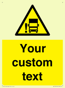 Custom warning blindspot